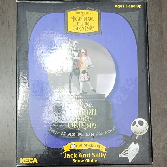 NECA The Nightmare Before Christmas - Jack and Sally Dancing Snow - Picture 3 of 8